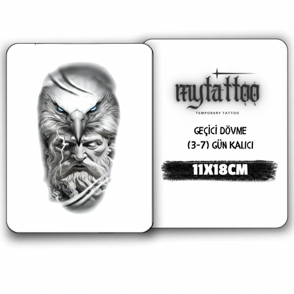 Zeus&Aetios Figürlü Orta Boy Geçici Dövme G290 MyTattoo