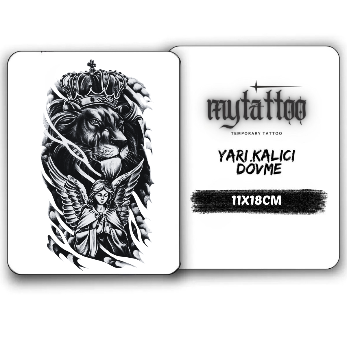 Cennetin Pençesi Orta Boy Yarı Kalıcı Dövme MY250 MyTattoo