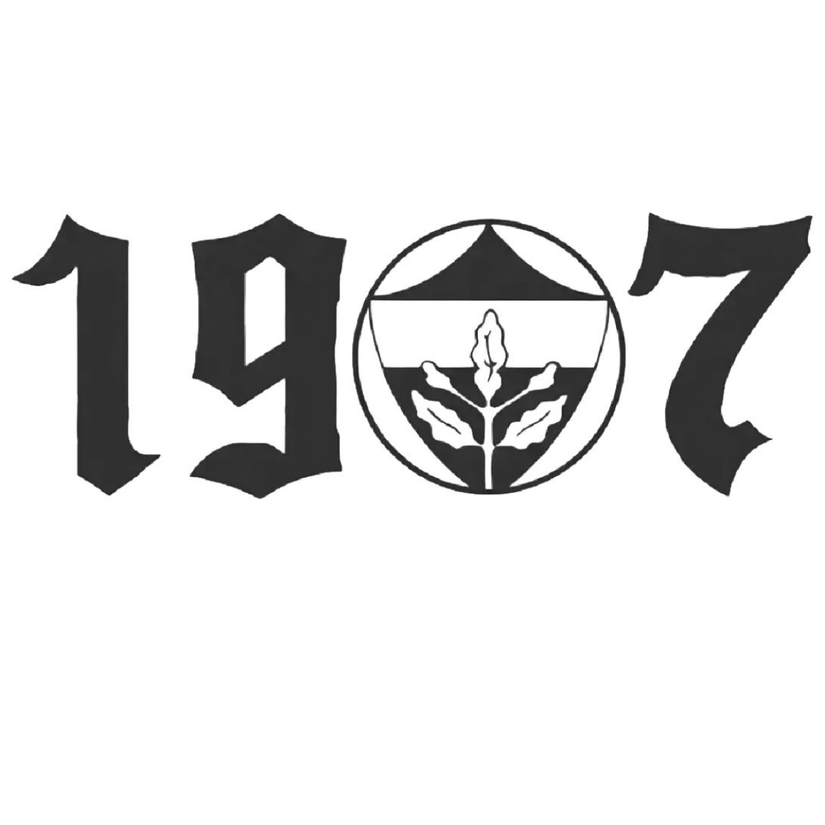 1907 Fenerbahçe Figürlü Minimal Yarı Kalıcı Dövme MY234 MyTattoo