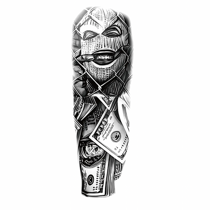Haydut&Para Kol Kaplama Geçici Dövme G286 MyTattoo