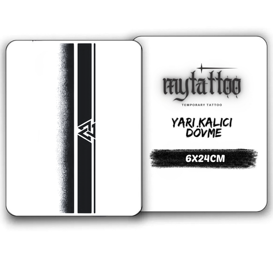 Kuzey Hattı Figürlü Şerit Yarı Kalıcı Dövme MY273