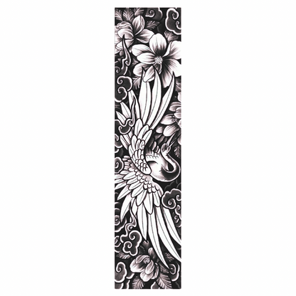 Sihirli Leylek Figürlü Şerit Yarı Kalıcı Dövme-MY104 MyTattoo