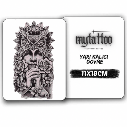 Düşlerin Bekçisi Orta Boy Yarı Kalıcı Dövme MY143 MyTattoo