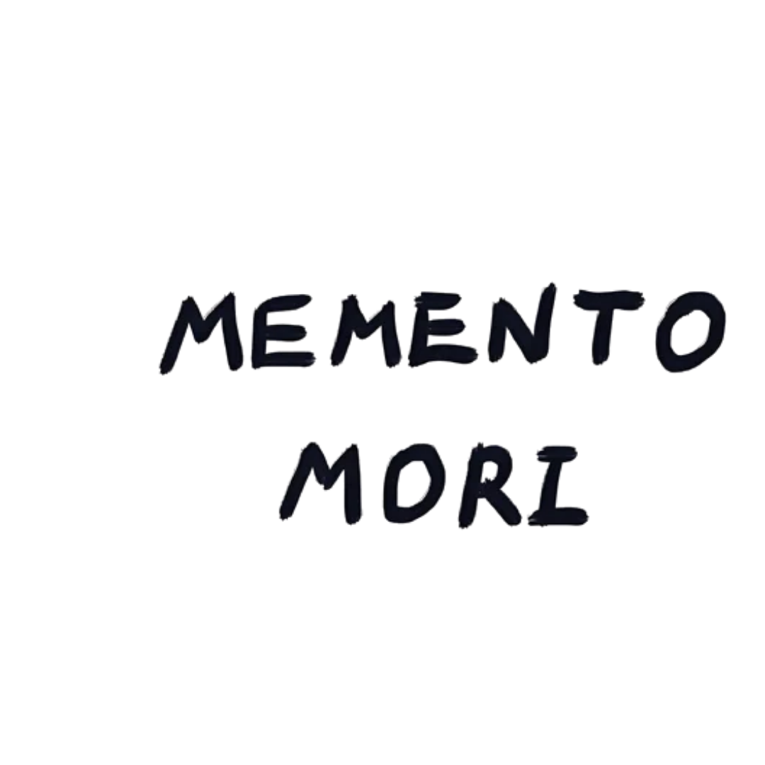 Minimal Momento Mori Yazı Figürlü Yarı Kalıcı Dövme 1 Ay Kalıcı