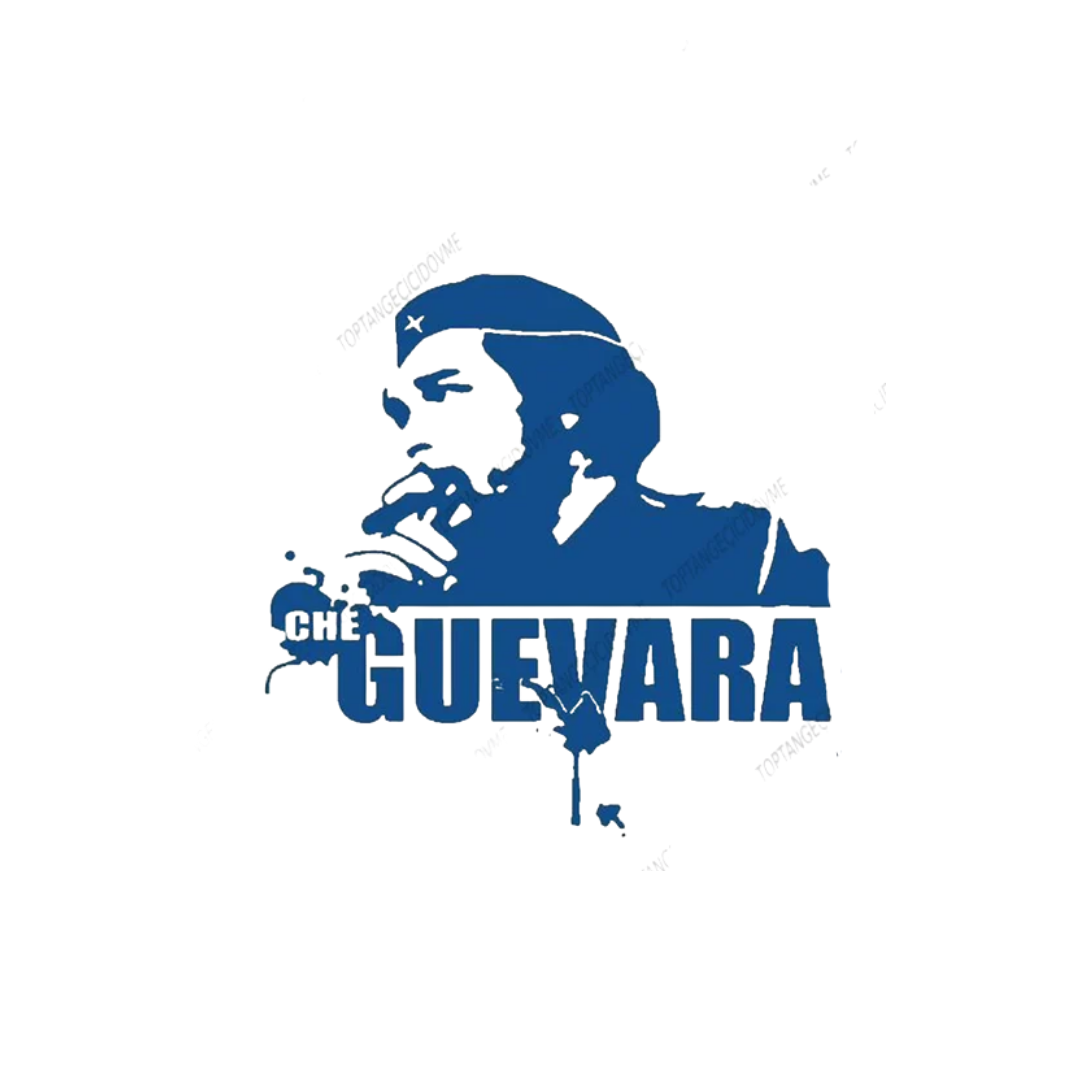 Che Guevara Figürlü Yarı Kalıcı Dövme 1 Ay Kalıcı