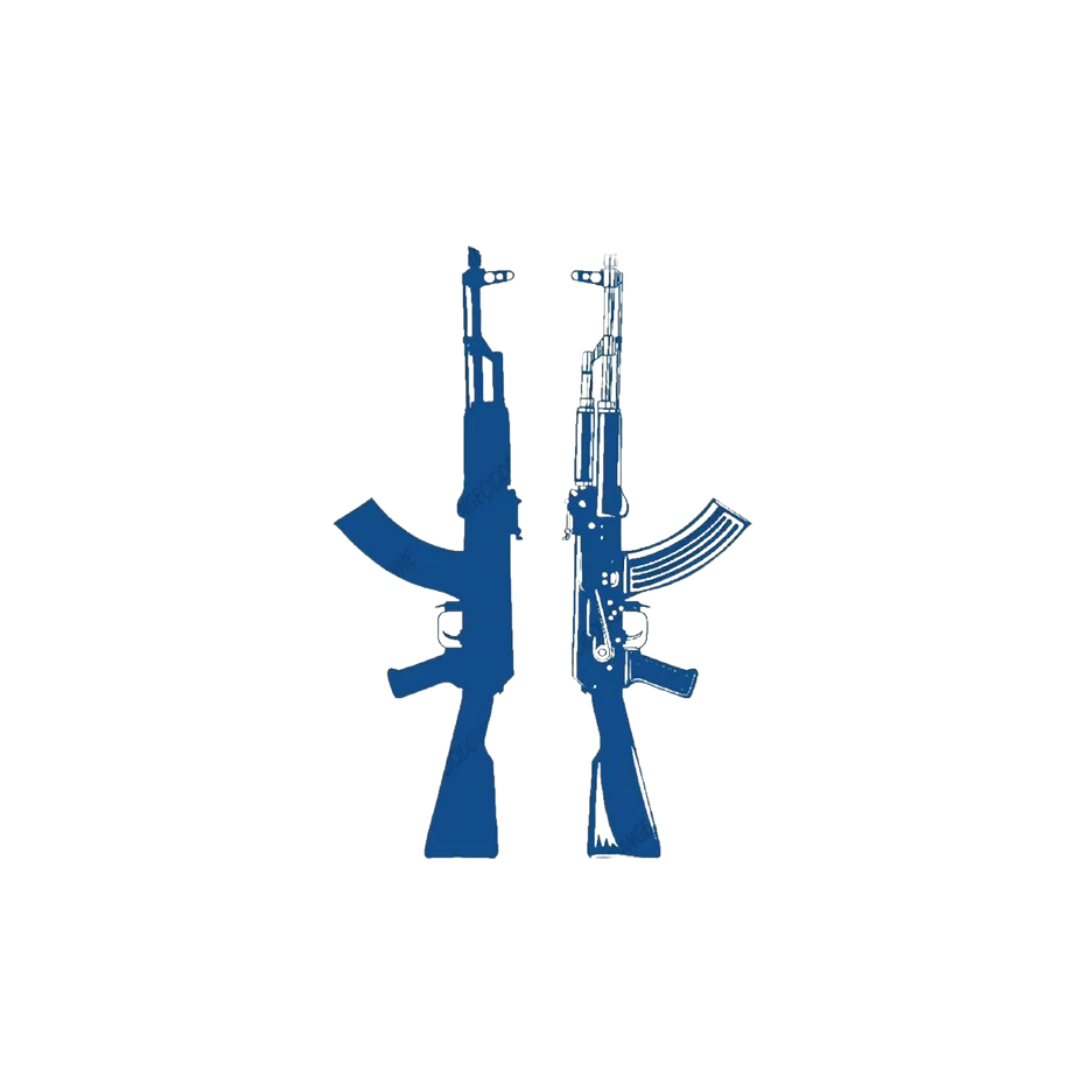 Ak-47 Figürlü Yarı Kalıcı Dövme 1 Ay Kalıcı