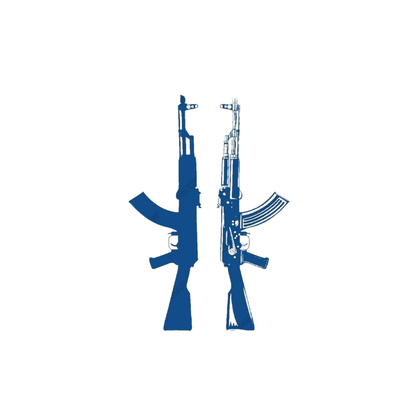 Ak-47 Figürlü Yarı Kalıcı Dövme 1 Ay Kalıcı