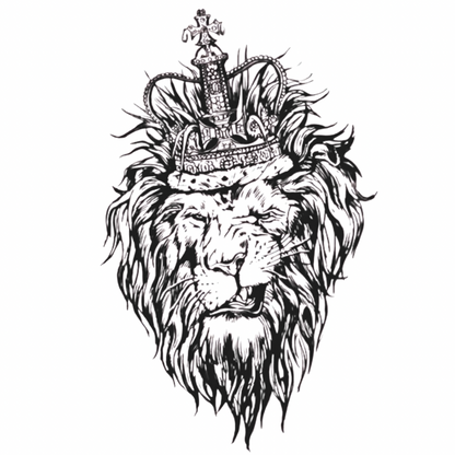 Kralın Siniri Orta Boy Yarı Kalıcı Dövme MY135 MyTattoo
